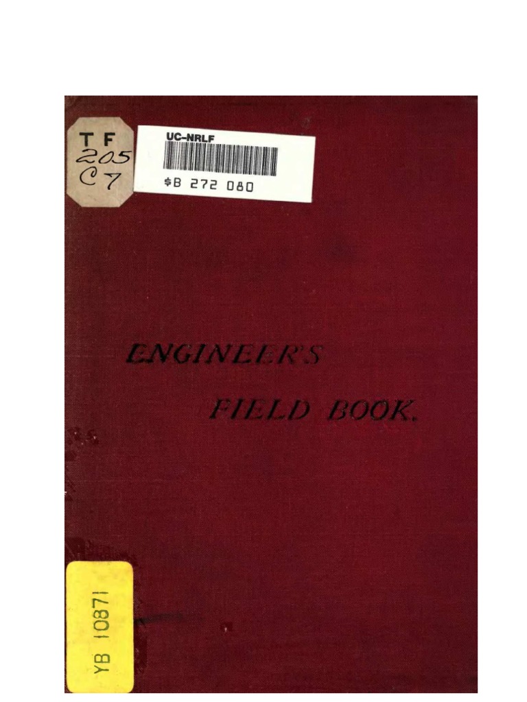 Engineers Field Book