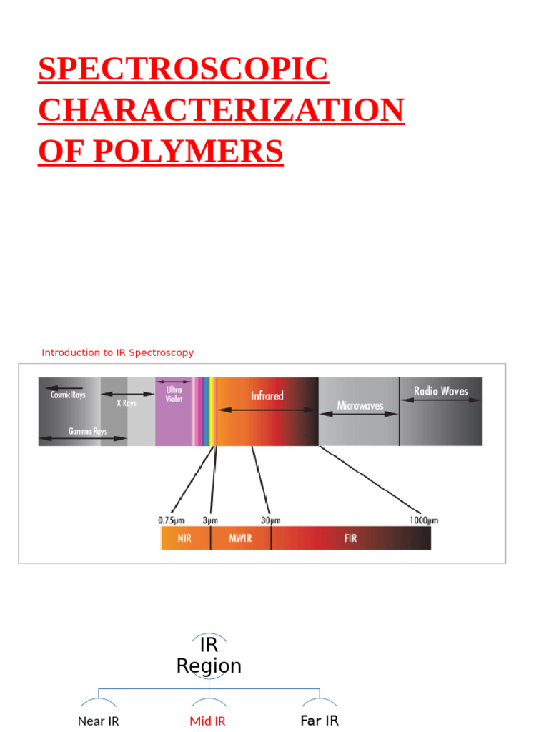 Infrared Spectroscopy of Polymers | PDF | Infrared Spectroscopy | Two ...