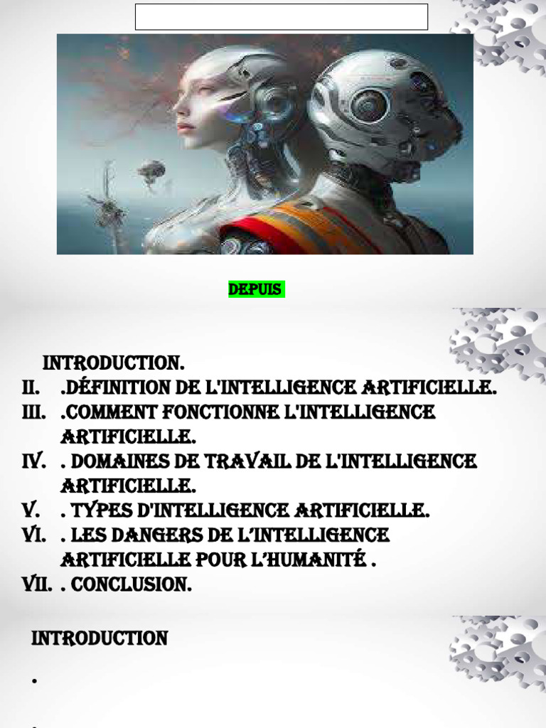 Dangers de l'Intelligence Artificielle | PDF | Intelligence ...