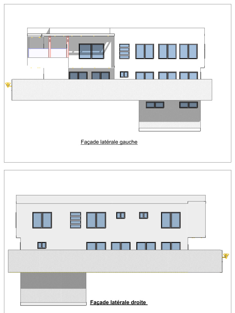 Plan Bâtiment R+1 Ouagadougou | PDF