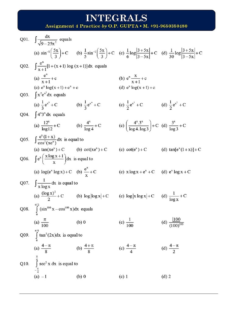 Math Test 2 | PDF