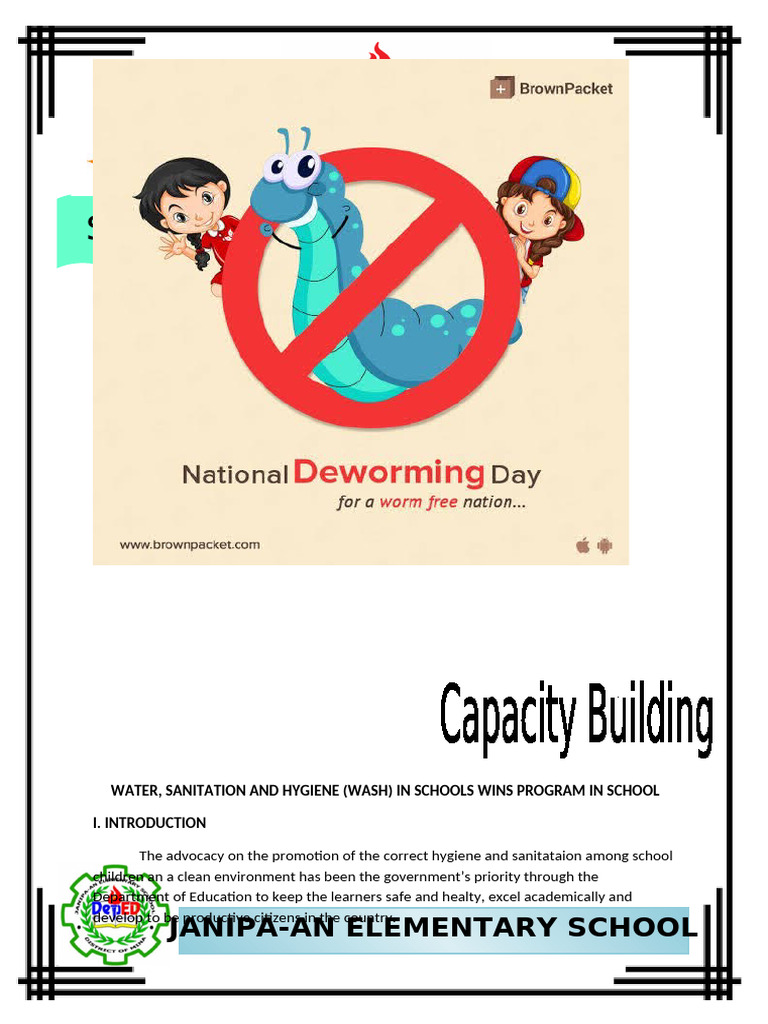 Capacity Building Main Page - Jes | PDF | Wash | Hygiene