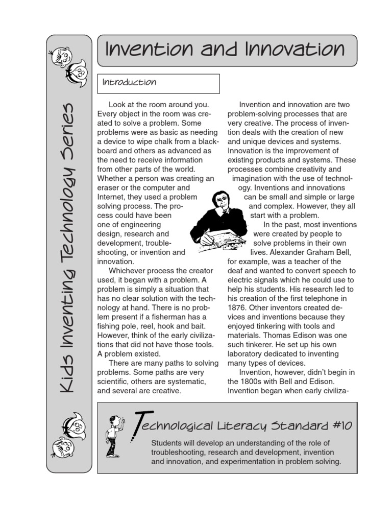 Invention Innovation Pdf Invention Patent