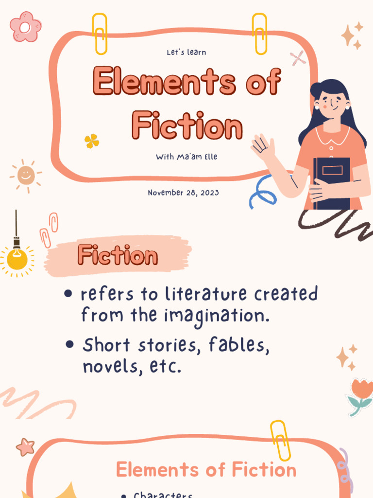 Key Elements of Fiction Explained | PDF