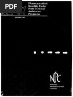 Download Pharmaceutical Benefits Under State Medical Assistance Programs 1989 by National Pharmaceutical Council SN8219615 doc pdf