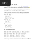 Download Cara Membuat Query SQL Untuk Relasi Tabel by ilham harsen SN82196386 doc pdf