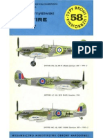 (TBiU 058) Samolot myśliwski SPITFIRE Mk. I-V