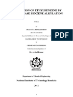 Production of EB in Liquid Phase-Thesis