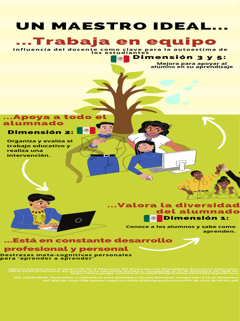 EI Perfil Del Docente Inclusivo Banner | PDF