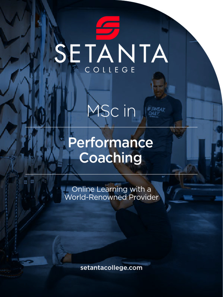 MSc in Performance Coaching Online | PDF | Postgraduate Education ...