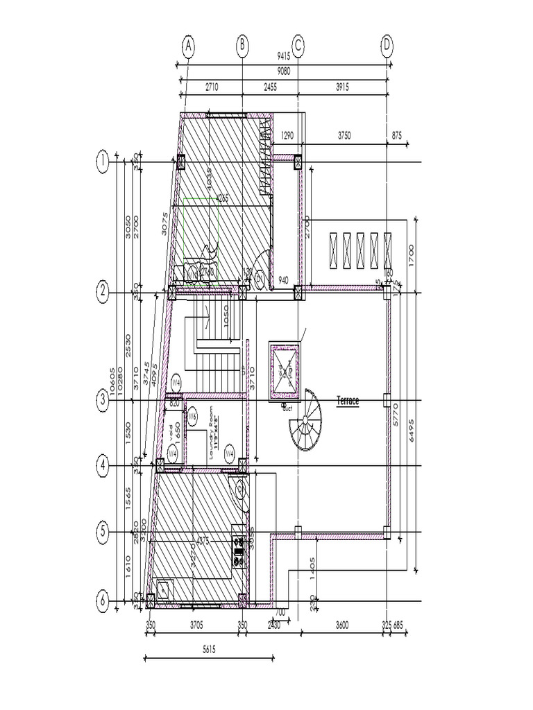 Third Floor Plan Layout and Dimensions | PDF