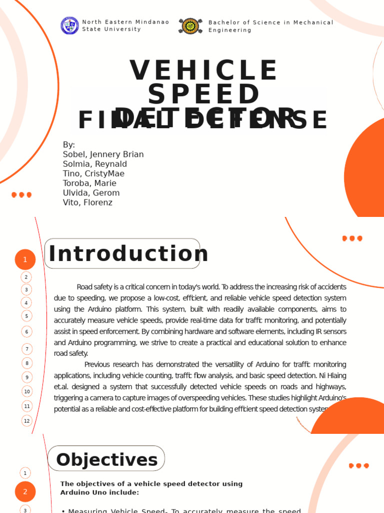 Final Vehicle Speed Detector | PDF | Sensor | Internet Of Things