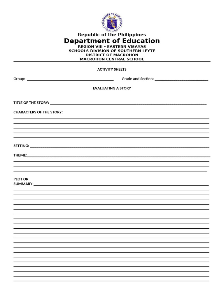 ACTIVITY SHEETS | PDF