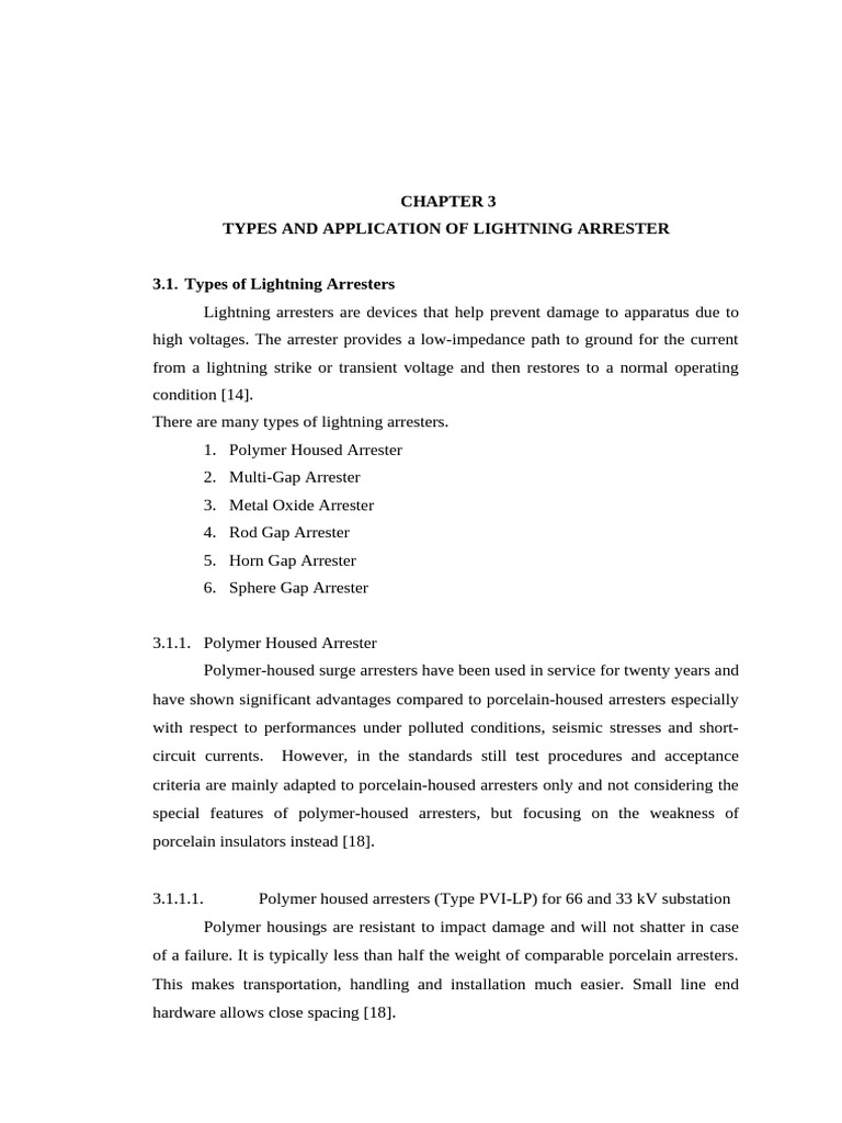 Chapter 3 Renew | PDF | Insulator (Electricity) | Electric Arc