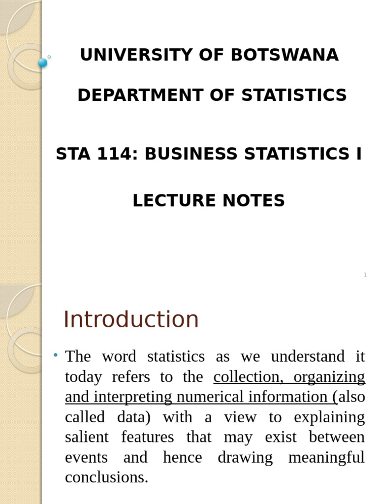 Chapter 1 Pdf Level Of Measurement Statistics