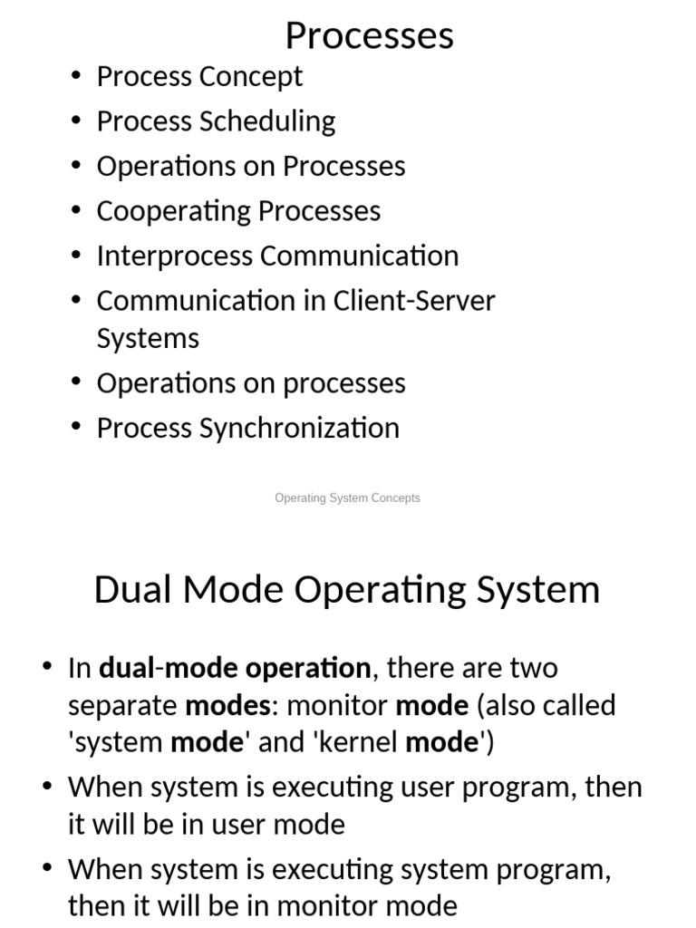 Understanding Operating System Processes | PDF | Process (Computing ...
