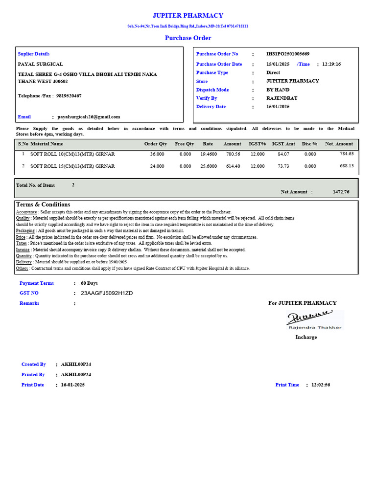 PAYAL 5669 | PDF | Payments | Taxes
