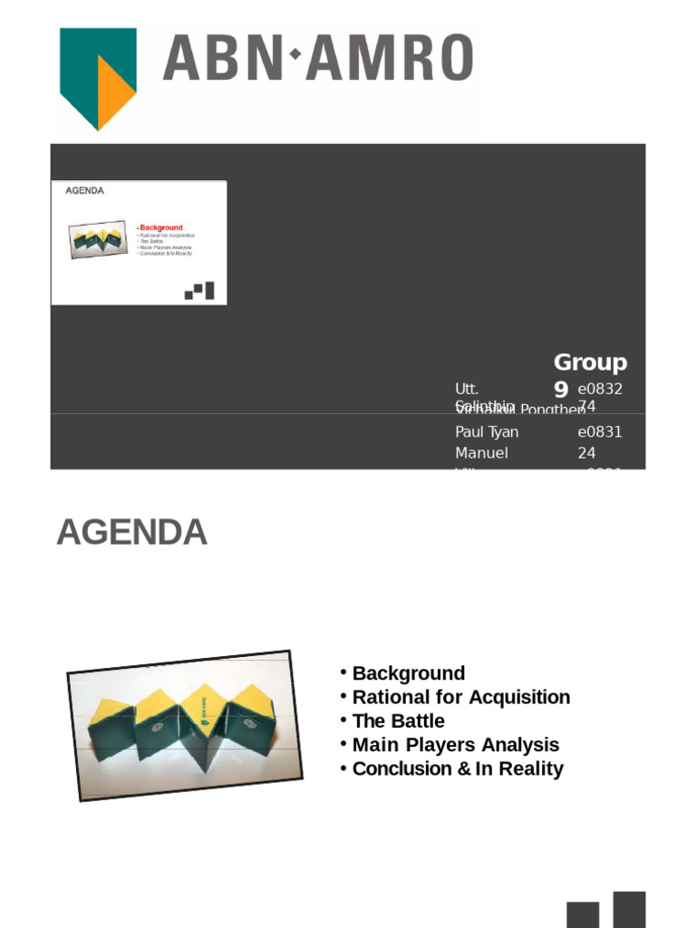 ABN AMRO (2) Converti | PDF | Financial Services | Private Sector
