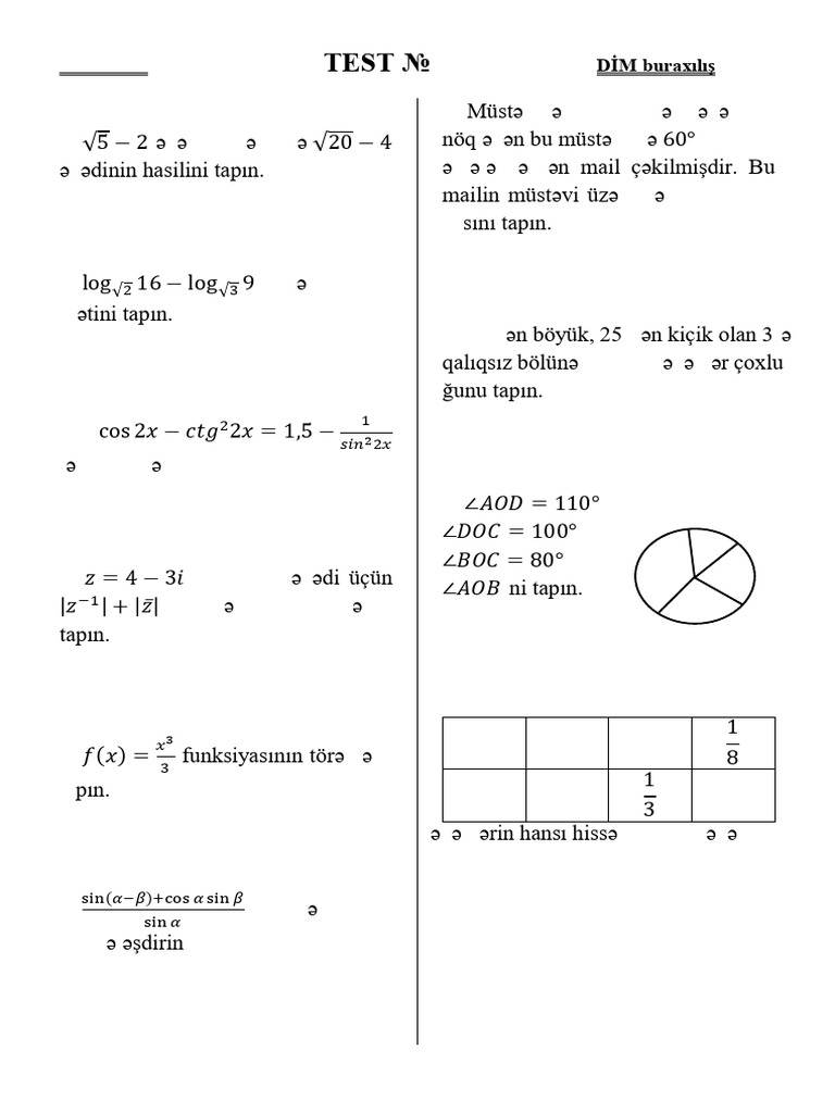 Test - 1 | PDF