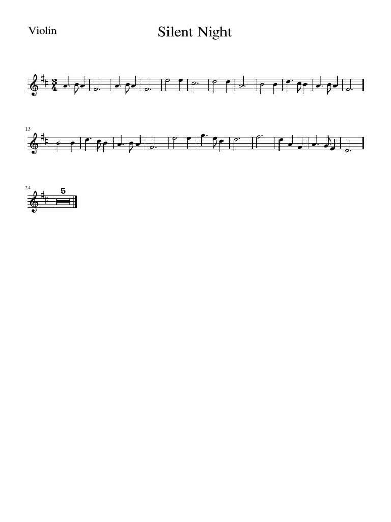 Silent Night | PDF