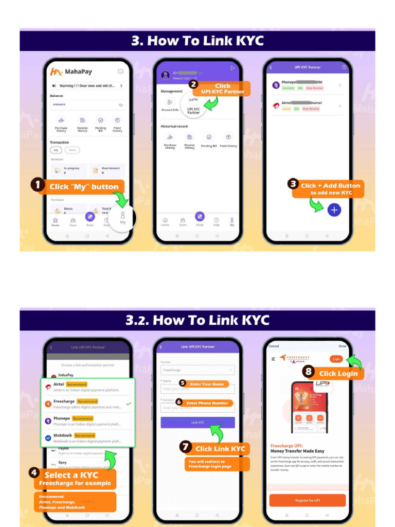 How To Link KYC | PDF