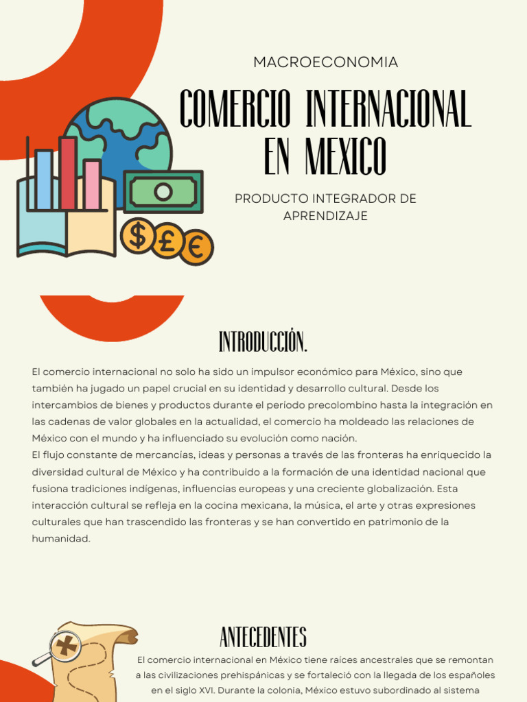 Comercio Internacional en México: Impacto y Datos | PDF | Comercio | El ...