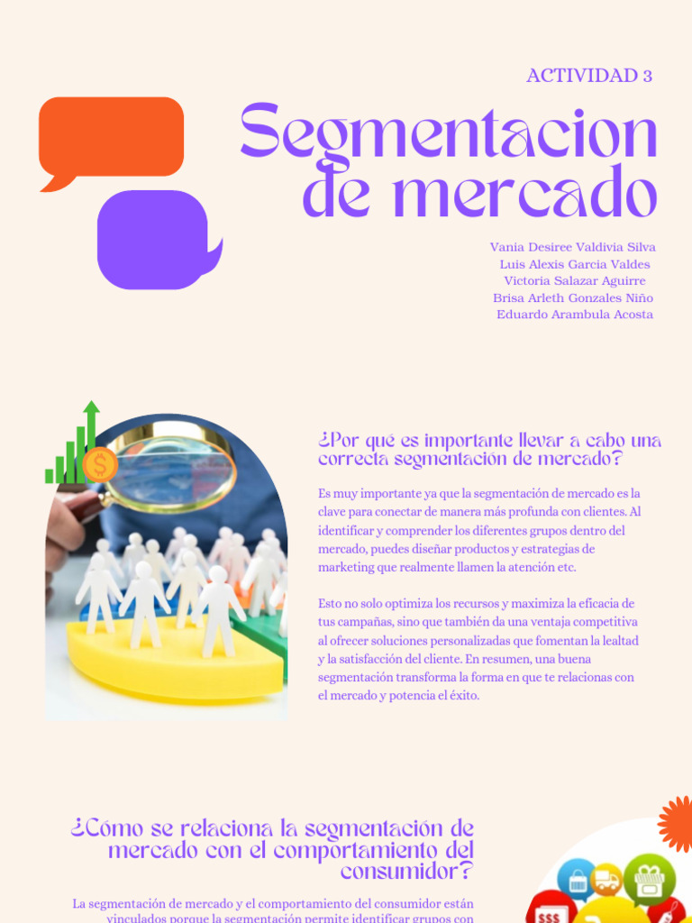 Segmentación y Consumo Tecnológico | PDF | Marketing | Segmentación de ...