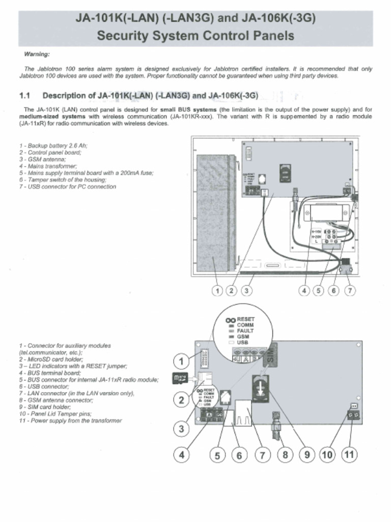 JA 101 Manual En3222 | PDF