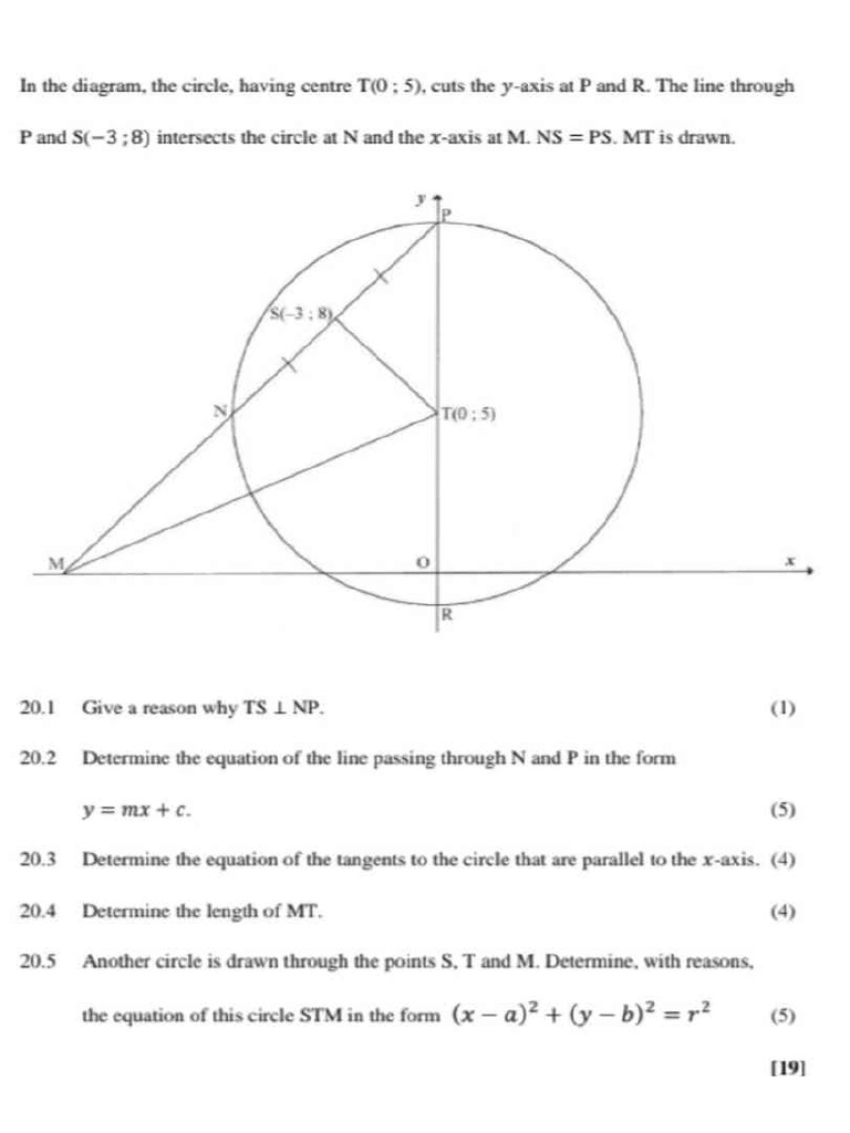 Practice Questions Analytical Geometry | PDF