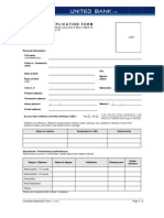 Candidate Application Form