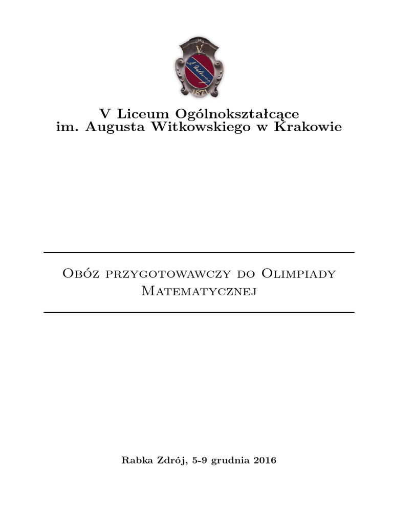 Rabka 2016 | PDF