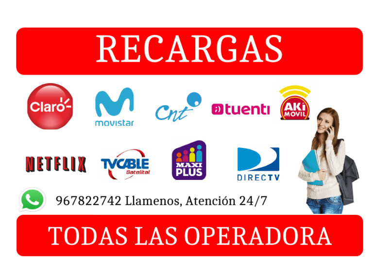 Recargas 24/7 para Todas Operadoras | PDF