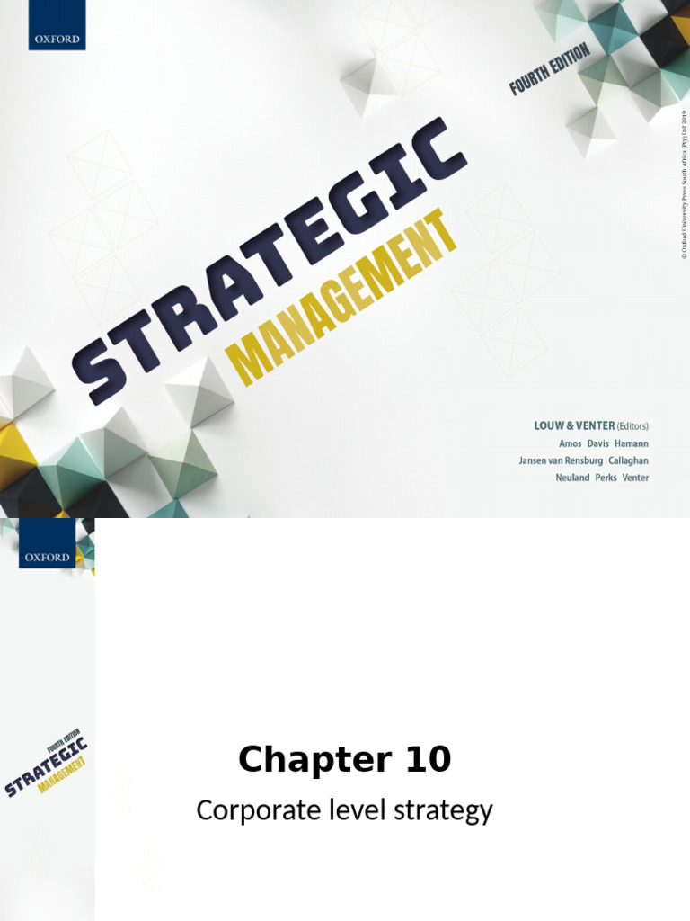 Corporate Level Strategy Explained | PDF | Strategic Management ...