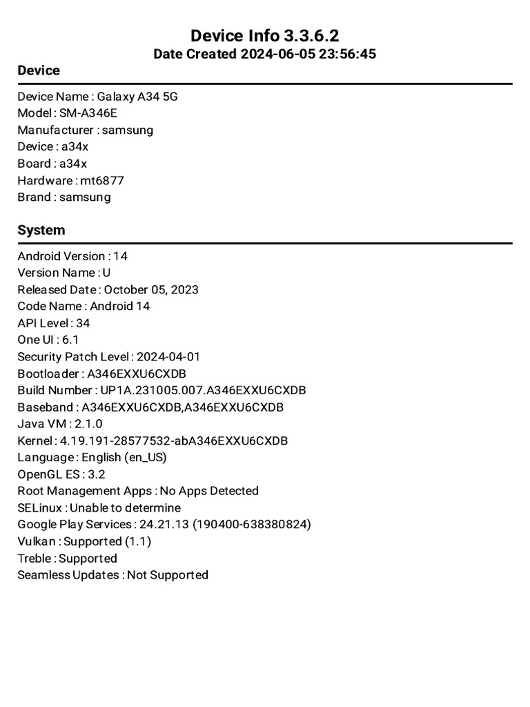 Device Info | PDF | Pixel | Computing