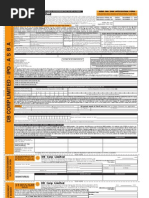 ASBA Application Form Full Printed