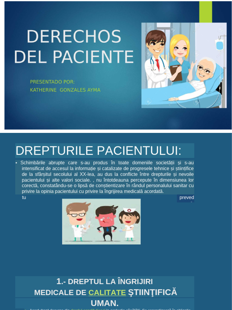 Drepturile Pacientului | PDF