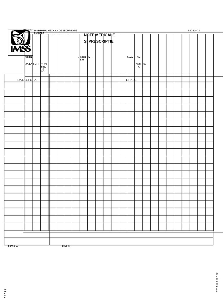 Formate IMSS | PDF