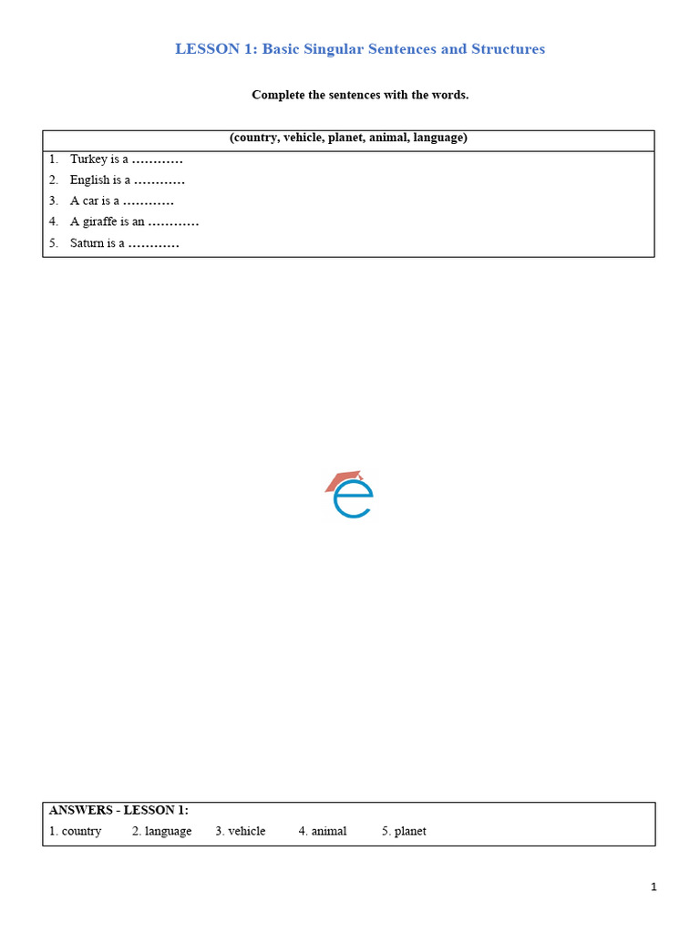 LESSON+01 | PDF