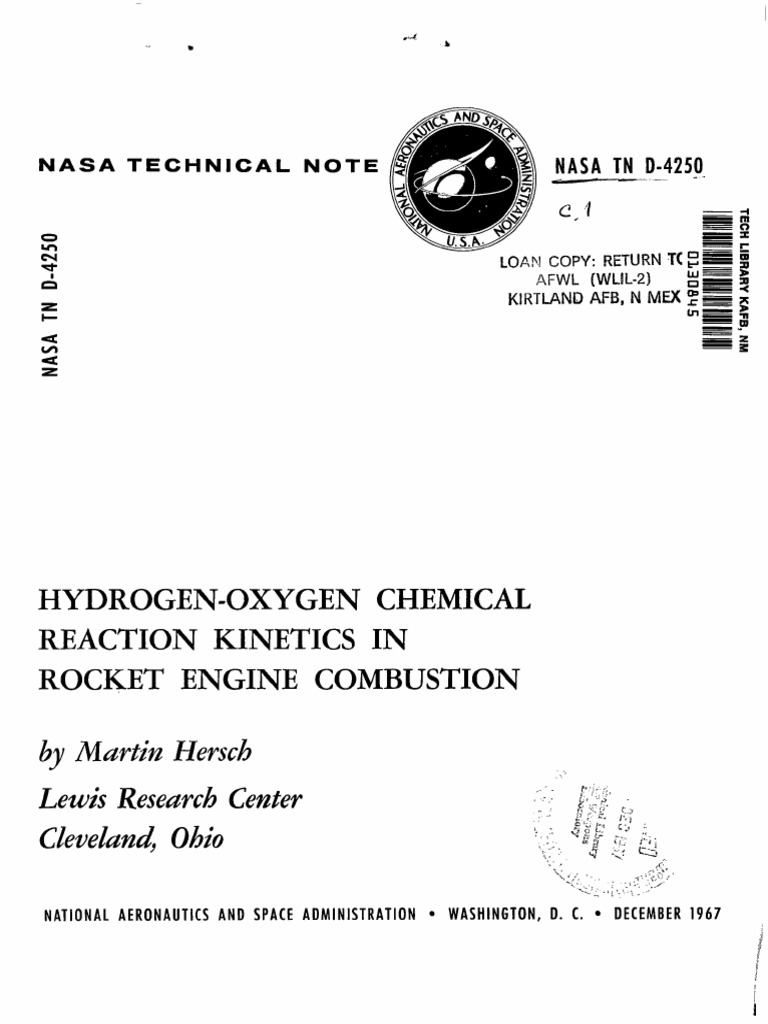 Hydrogen-Oxygen Reaction Kinetics | PDF | Combustion | Chemical Equilibrium