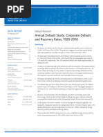 January 2025 Global Default Trends | PDF | Bond Credit Rating | Economies