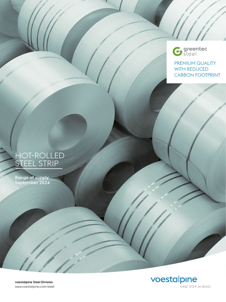 Hot-Rolled Steel Strip Specifications | PDF | Rolling (Metalworking ...