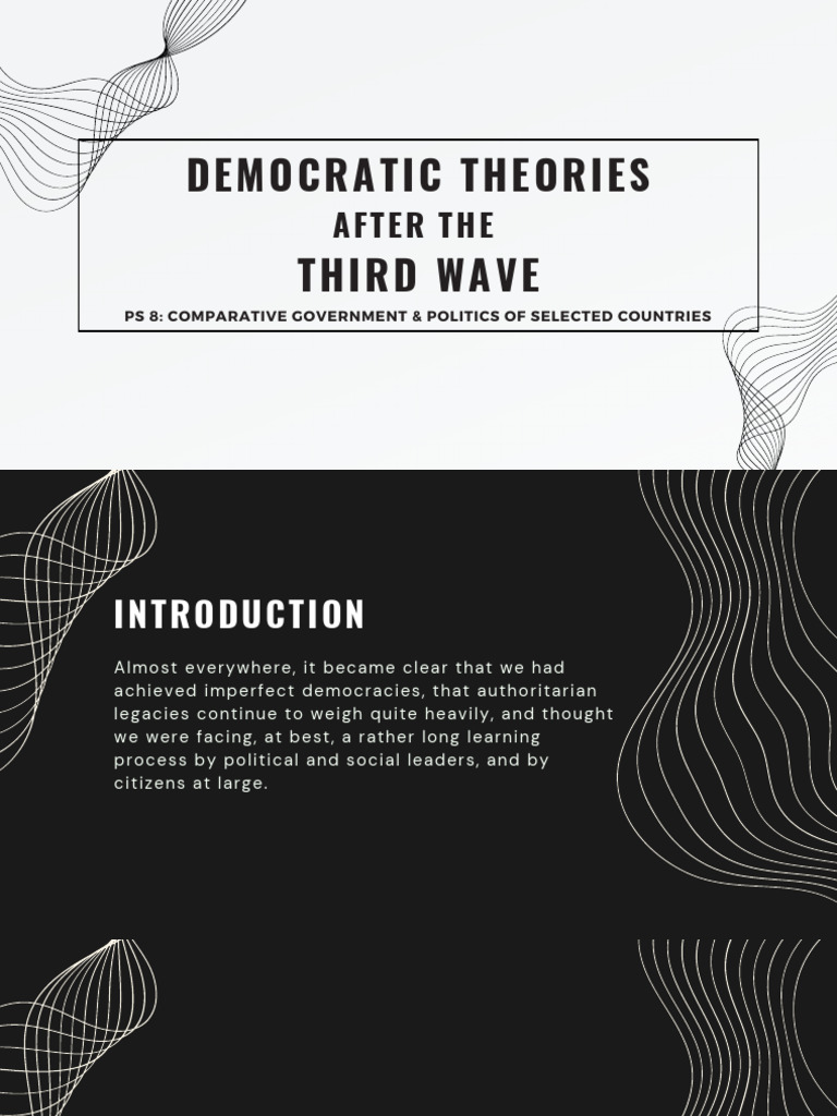 Democratic Theories Post-Third Wave | PDF | Democracy | Political ...