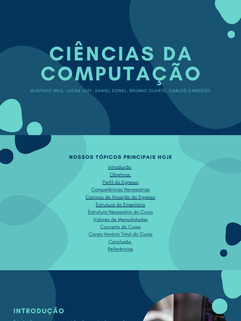 Ciências Da Computação | PDF | Informática | Programas