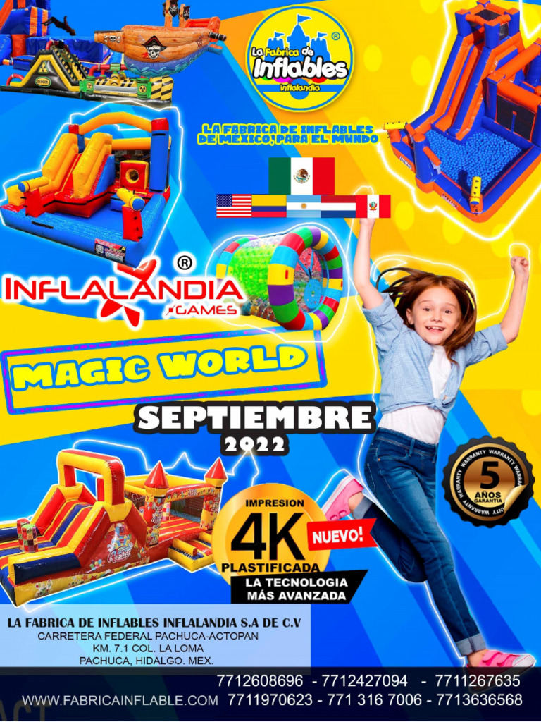 Precios Inflables Septiembre 2022 | PDF