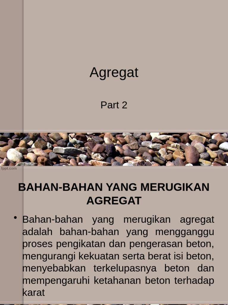 Agregat Part 2 | PDF