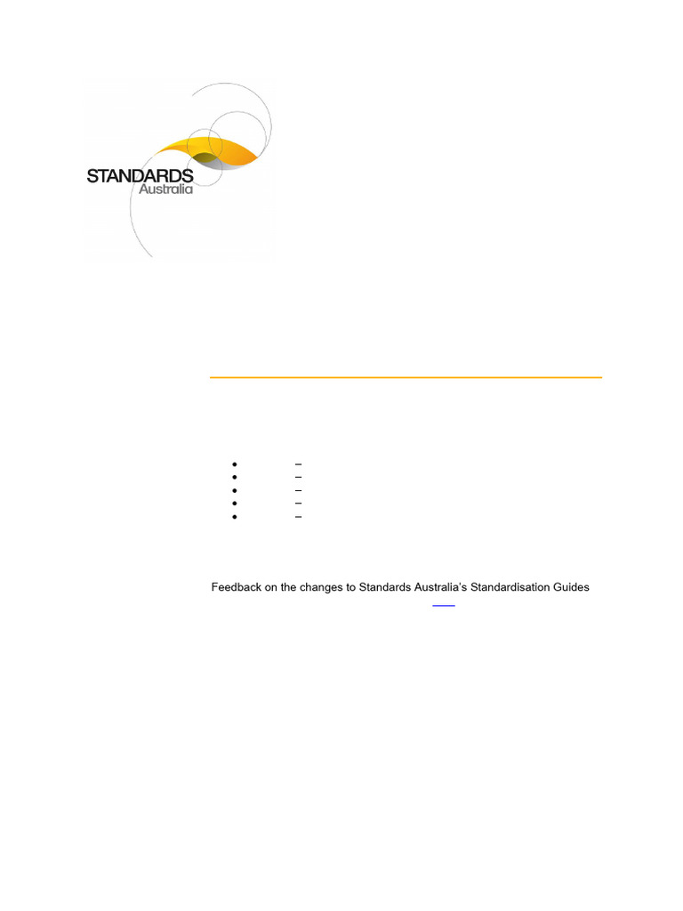 Proposed Changes to Australian Standards | PDF | International ...