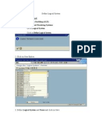 Define Logical System in ALE SAP