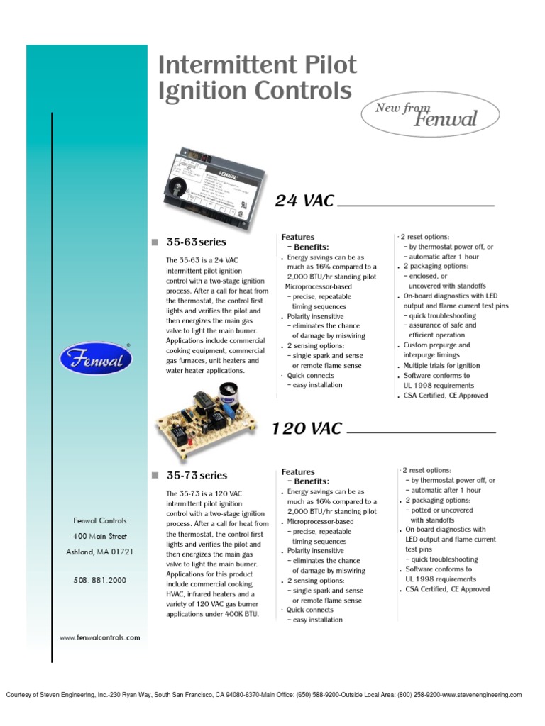 Ignition Control | Thermostat | Vacuum Tube