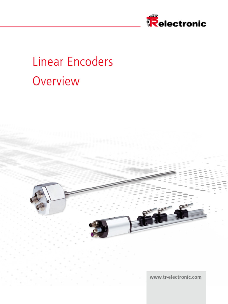 Linear Encoders Overview | PDF | Sensor | Vacuum Tube