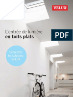 Brochure Entrées Lumière en Toits Plats VELUX